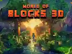 Igra Svijet Blokova 3D online Igra Svijet Blokova 3D online