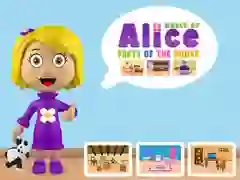 Igra Svijet Alice: Dijelovi Kuće online