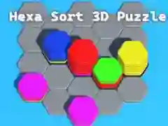 Igra Hexa Sort 3D Puzzle online
