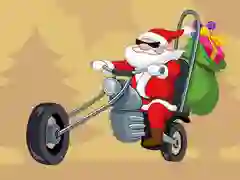 Igra Knjiga za Bojanje Santa Vozača online Igra Knjiga za Bojanje Santa Vozača online