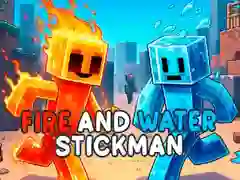 Igra Vatra i voda Stickman online