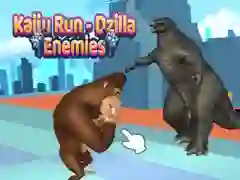 Igra Kaiju Run - Dzilla Neprijatelji online