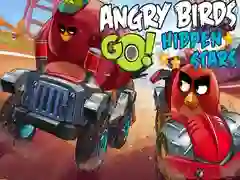 Igra Angry Birds Go! Sakrivene zvijezde online