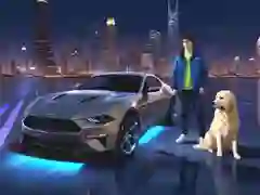 Igra Vozač Mustanga u Gradu online Igra Vozač Mustanga u Gradu online