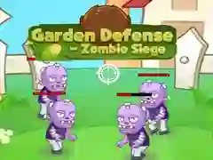 Igra Obrana Vrta - Opsada Zombija online