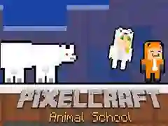 Igra PixelCraft Škola Životinja online Igra PixelCraft Škola Životinja online