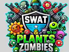 Igra SWAT i Biljke protiv Zombija online Igra SWAT i Biljke protiv Zombija online