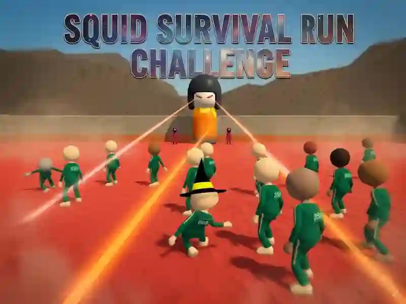 Igra Squid Game Race Survival Test online