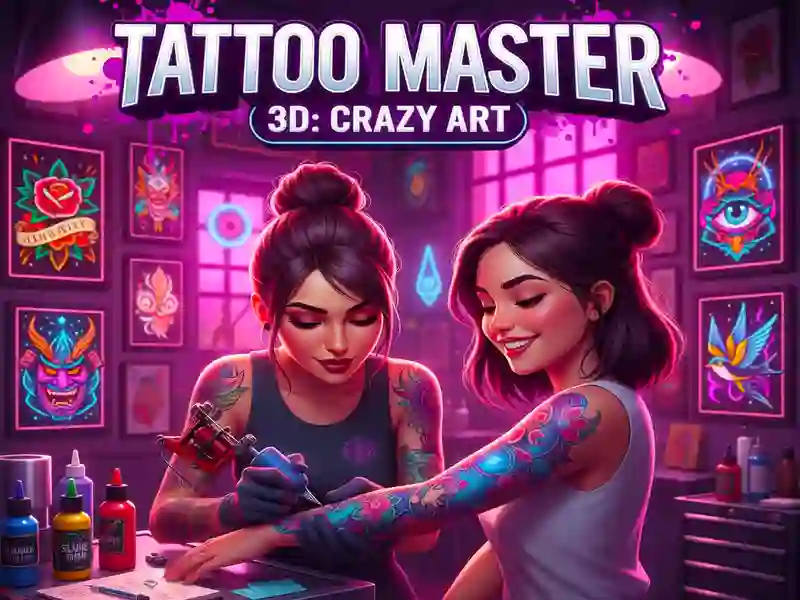Igra Tattoo Master 3D: Crazy Art online