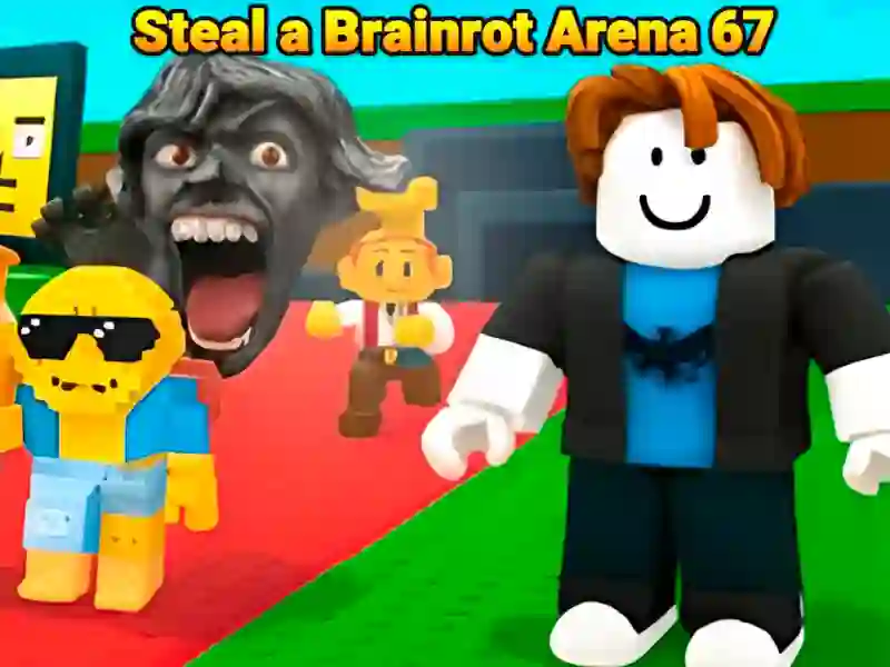 Igra Steal Brainrot: Arena 67 online