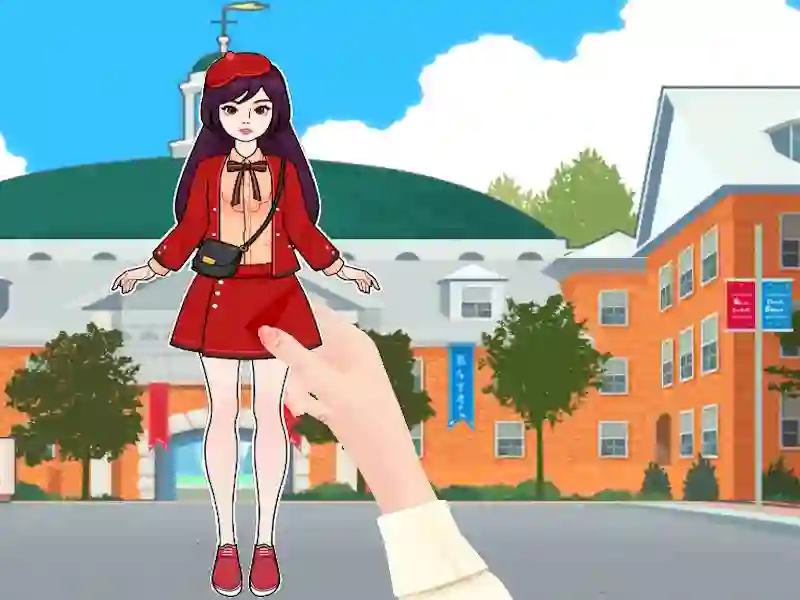 Igra Odjeća i šminka za papirnatu lutku online