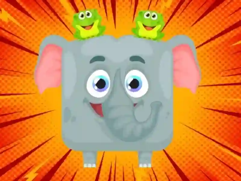 Igra Jelly Tummies: Stvorite slonove online