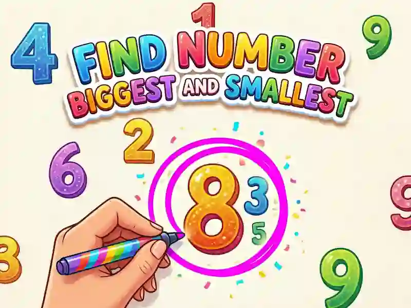 Igra Find Number Biggest and Smallest online
