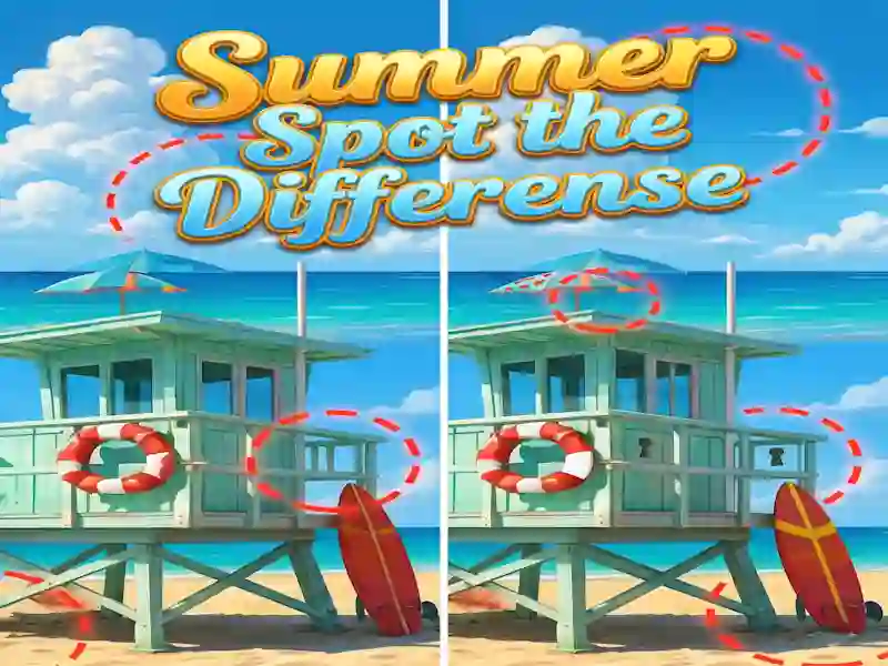 Igra Summer Spot the Differense online