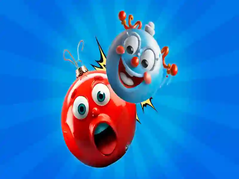 Igra Novogodišnje igračke: Kombinirajte kuglice 3D online