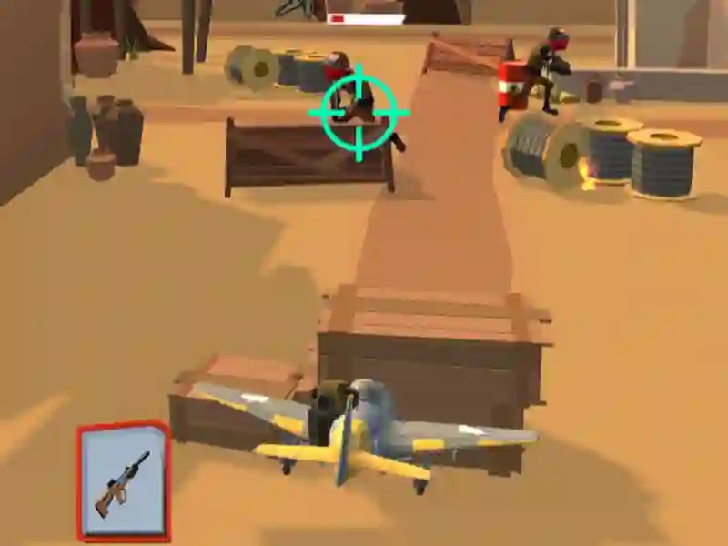 Igra Bombardino Crocodile Braynrot strelice online