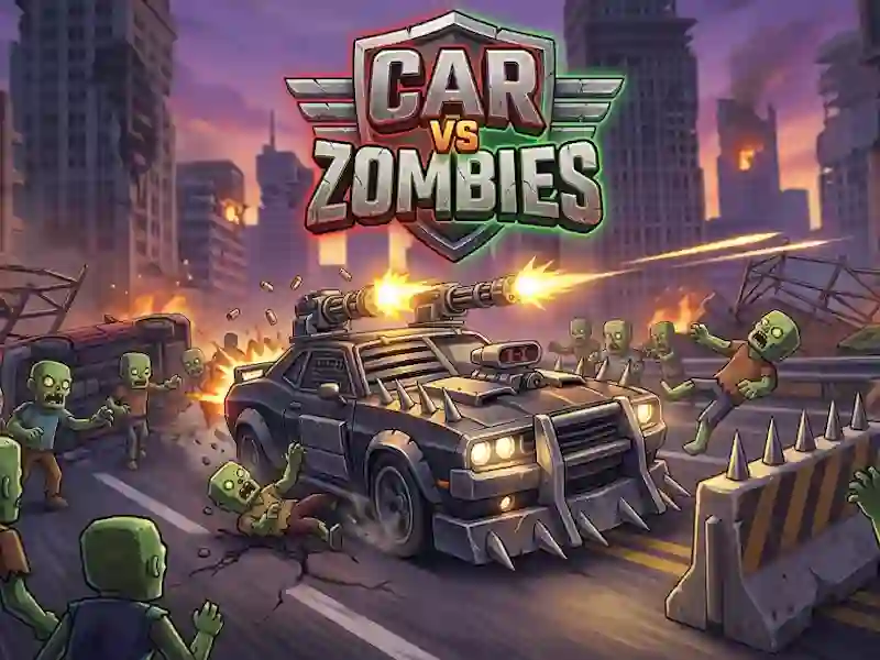 Igra Car VS Zombies online