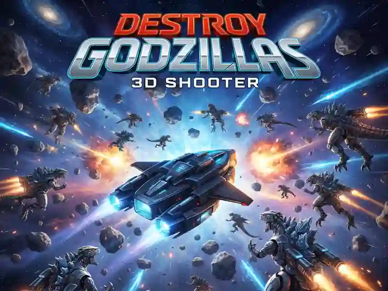 Igra Godzilla Destroyers: 3D pucačina online