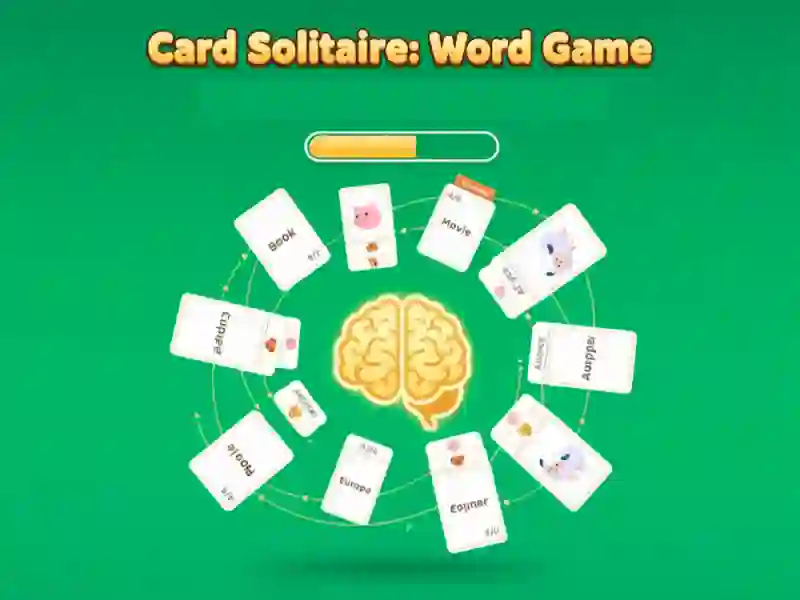 Igra Card Solitaire: igra riječi online