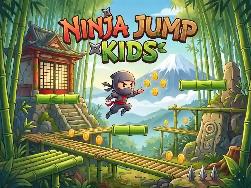 Igra Ninja Jump Kids online