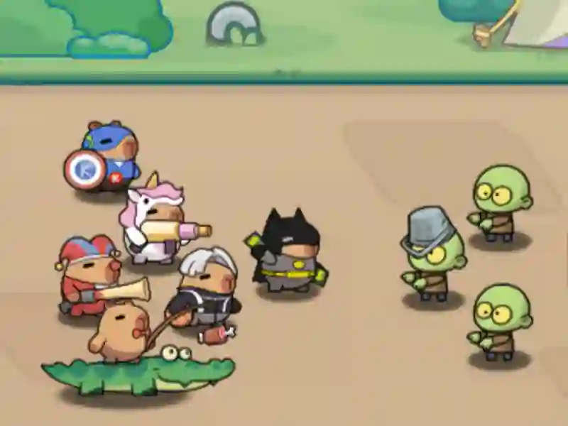 Igra Kapibara, naprijed! online