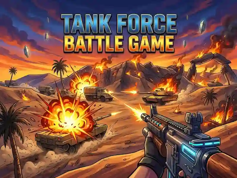 Igra Tank Force Battle Game online