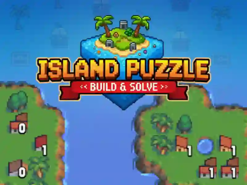 Igra Puzzle Island: Gradi i riješi online