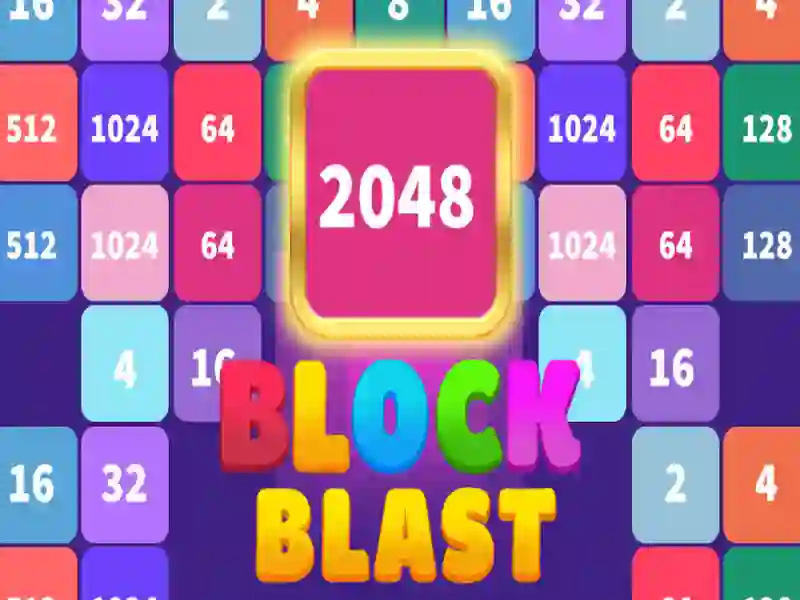 Igra Eksplozija blokova 2048 online Igra Eksplozija blokova 2048 online