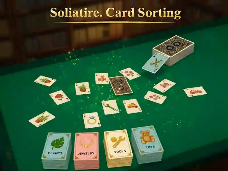 Igra Solitaire Sorting online