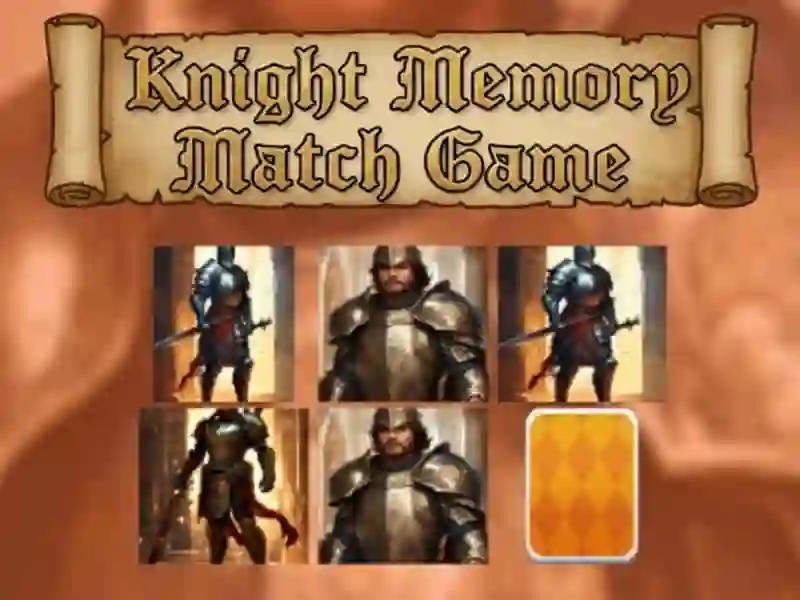 Igra Knights memorijski podudaranje online