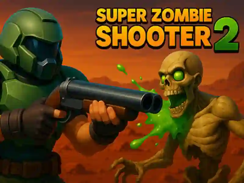 Igra Super pucanje zombija 2 online