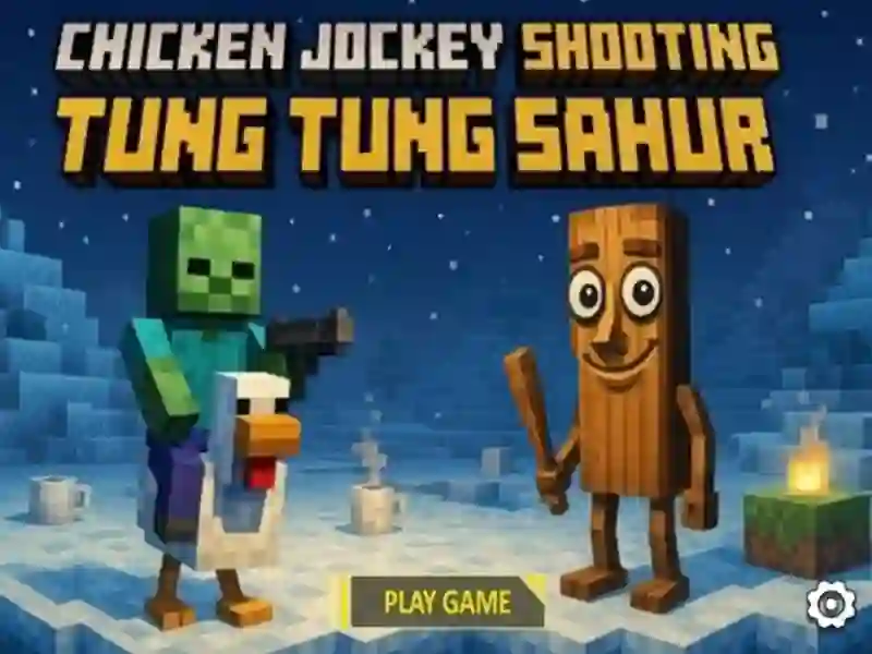 Igra Chicken Jockey Shootout s Tung Tung Sahurom online Igra Chicken Jockey Shootout s Tung Tung Sahurom online