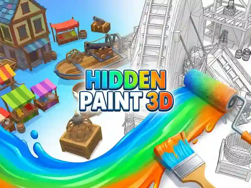 Igra Hidden Paint 3D online