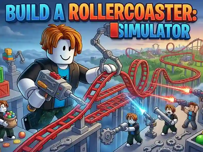 Igra Izgradite Roller Coaster: Simulator online