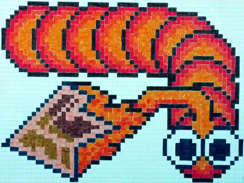 Igra Zmija piksela online