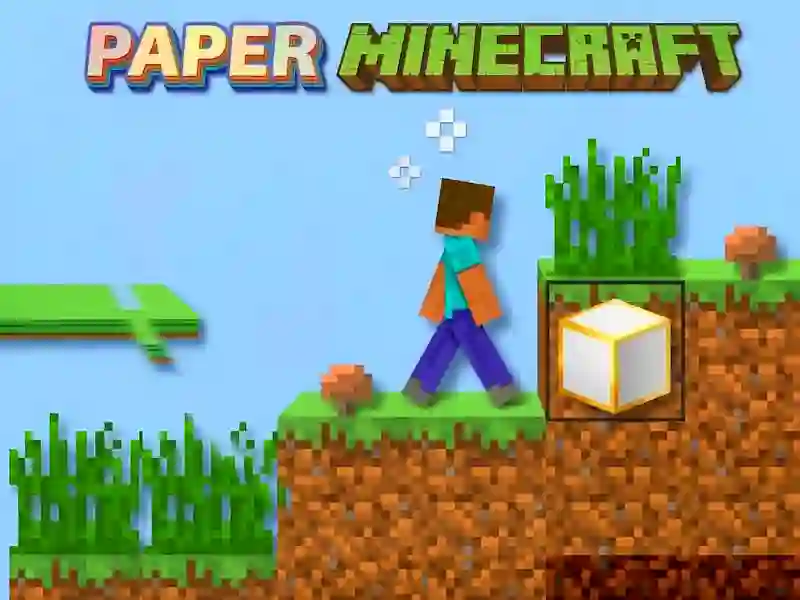Igra Paper Minecraft online
