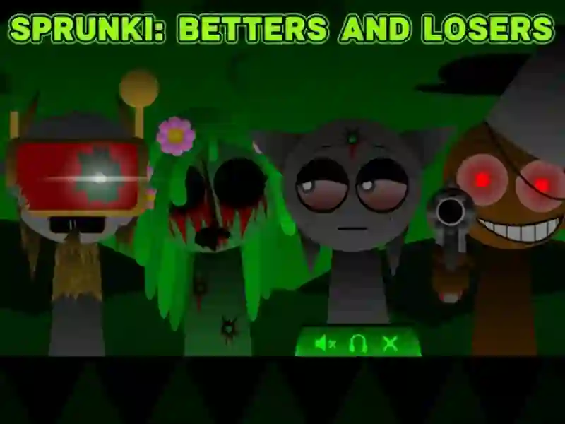 Igra Sprunki: Oklade i gubici online