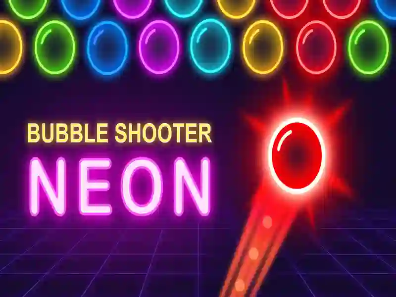 Igra Shooter mjehurića: Neon online