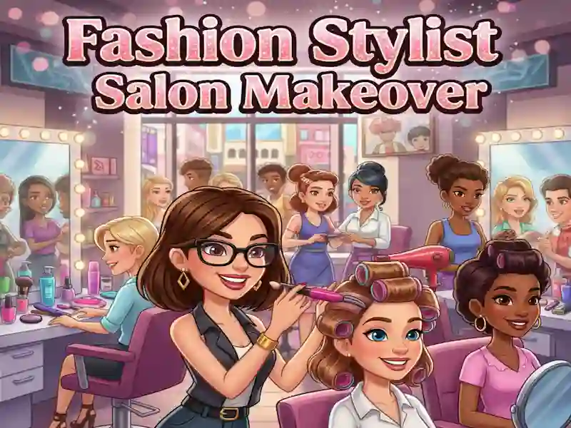Igra Kozmetički salon i modni stilist: makeover online