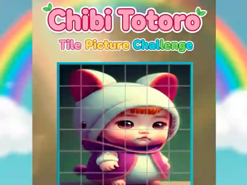 Igra Chibi Totoro: Image Tiles Challenge online
