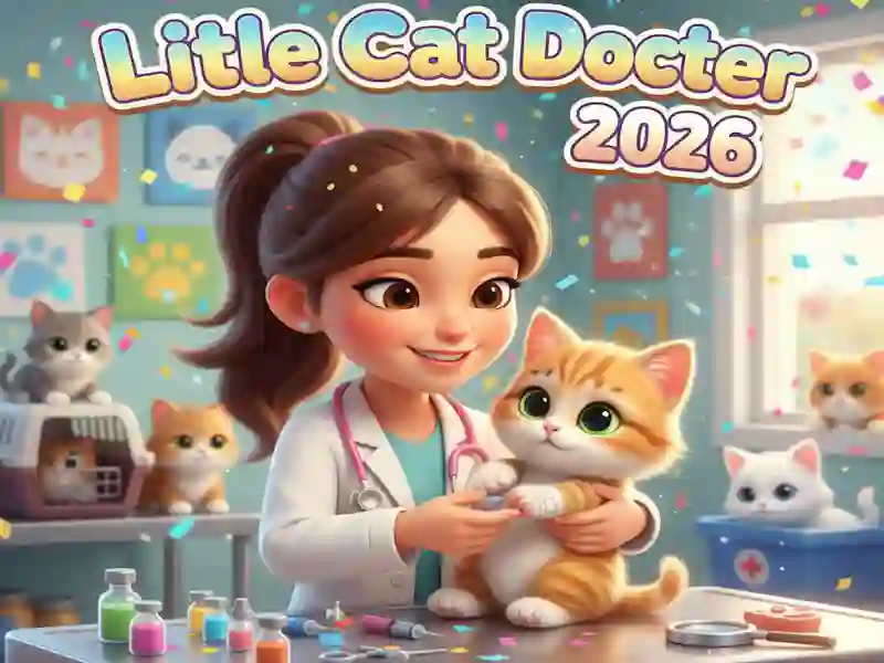 Igra Little Cat Doctor online