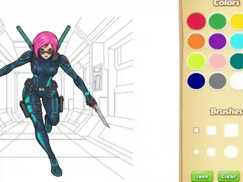 Igra Bojanje knjige za djecu: zlo online