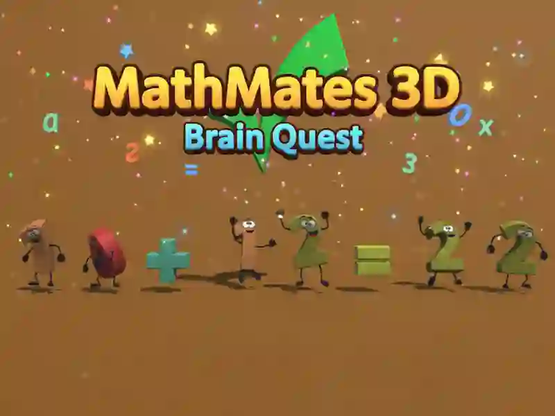 Igra Math Friends 3D: Smart Quest online