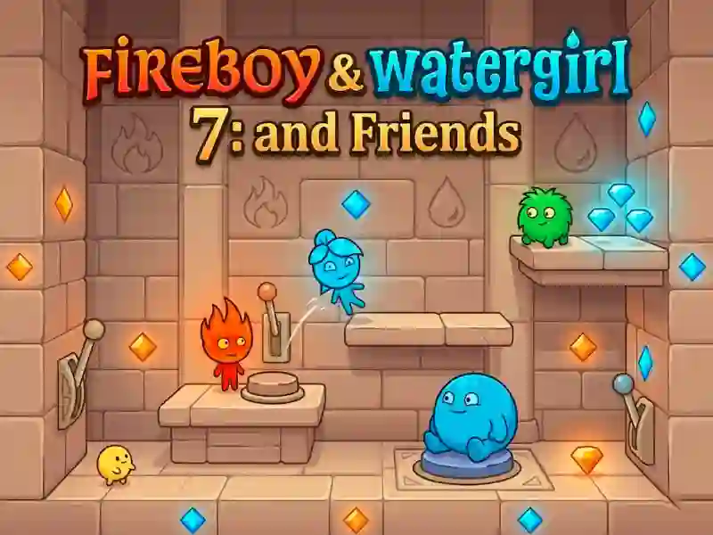 Igra Fireboy & Watergirl 7: and Friends online