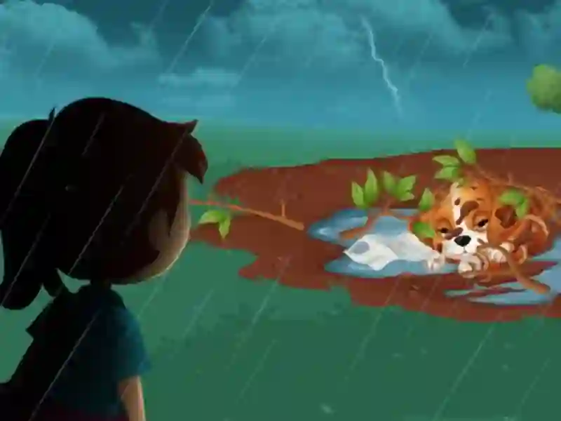 Igra Spasenje izgubljenog šteneta online