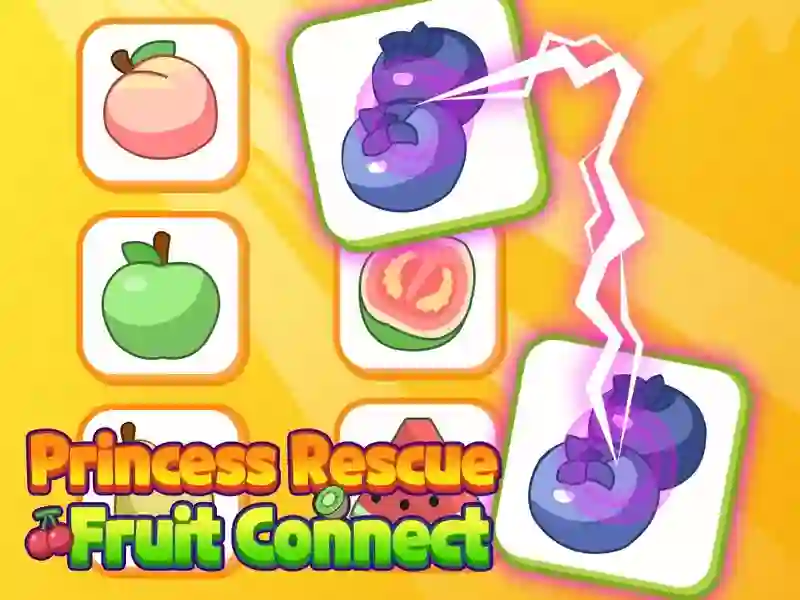 Igra Princess Rescue: Kombinirajte voće online Igra Princess Rescue: Kombinirajte voće online