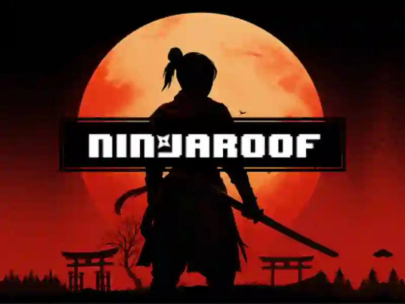 Igra Ninja na krovu online