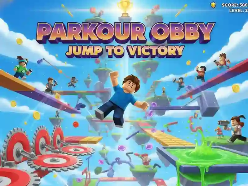 Igra Parkour Obby: Skok do pobjede online