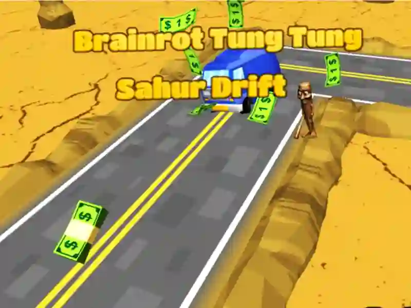 Igra Brainrrot Tung Tung Sahur Drift online