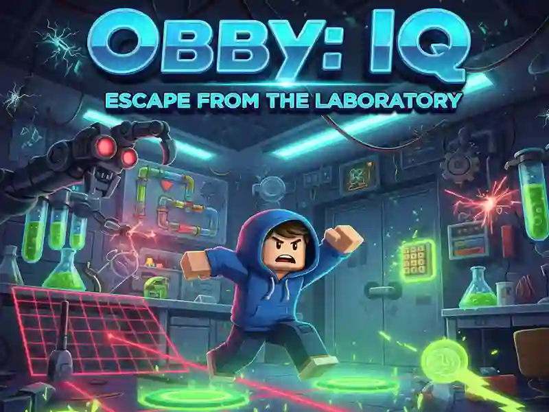 Igra Obby: IQ Lab Escape online